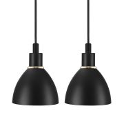 Riippuvalaisin Nordlux Ray 2-osainen Musta