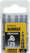 Iskuruuvauskärki DeWalt Torsion DT7396T T25 50 mm