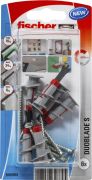 Kipsilevytulppa Fischer Duoblade S K NV 6+6 kpl