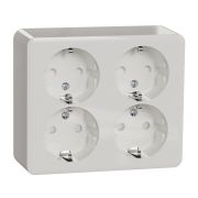 Pistorasia 4-os Schneider Electric Exxact Pinta-asennus