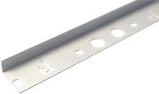 Laattapäätelista Dione Valkoinen 8 mm 2,5 M
