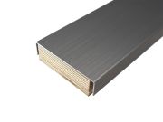 Alumiinikynnys Dione Nordic Graphite 25 x 87 x 990 mm