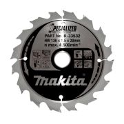 Pyörösahanterä Makita B-33532 136 x 20 x 1,5 mm Z-16