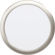 LED-älyspotti Eglo Connect.z Fueva 16,5W Harjattu teräs ⌀21,6 cm