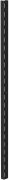 Seinäkisko Lundbergs Wide 710 mm musta 2 kpl