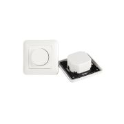 Valonsäädin Opal LED-himmennin 4-100W IP20 Valkoinen 84 x 84 mm
