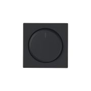 Valonsäädin ABB Impressivo LED 6523UJGL-885P Mattamusta 71 x 71 mm