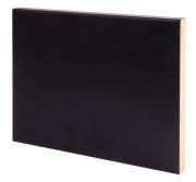 Peitelista Maler MDF mel musta 12 x 120 x 2200 mm