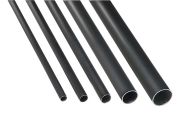 Alumiiniputki Ensto musta 25 x 3000 mm