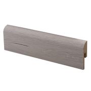 10 kpl Jalkalista Maler ART Pyörre R10 MDF Aito Tunne Tuhka 12 x 42 x 2750 mm