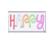 Neon-kyltti Just Light Happy