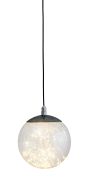 LED-koristevalo Airam Tirandi musta Ø 18 cm