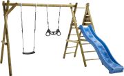 Keinuteline Nordic Play liukumäellä