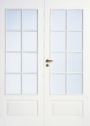Pariovi Swedoor Style 42 8 + 8 -ristikolla Kirkas