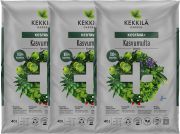 3 kpl Kasvumulta Kekkilä Kestävä+ 40 l
