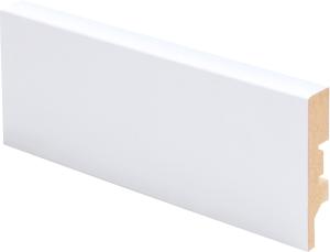 Jalkalista Maler R2 12 x 58 x 2750 mm MDF Valkoinen
