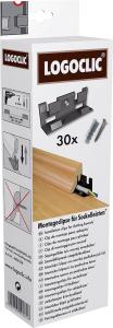 Jalkalistan kiinnitysklipsit Logoclic 30 kpl
