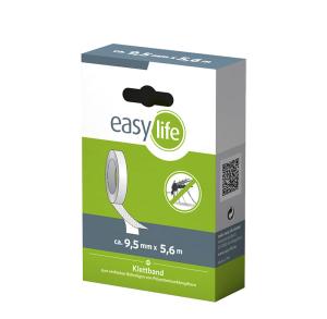 Tarranauha hyönteisverkkoon Easy Life 5,6 m x 10 mm Kirkas