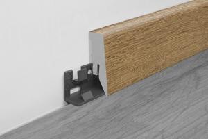 Jalkalista Logoclic K50 Tammi Home Run MDF 18 x 50 x 2600 mm