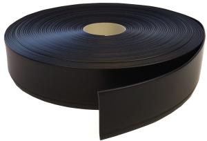 Jalkalista Dione PVC Musta 60 x 11 mm