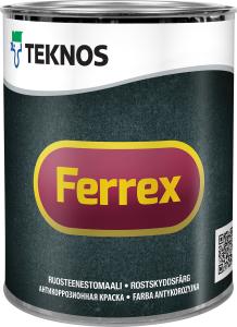 Ruosteenestomaali Teknos Ferrex Harmaa