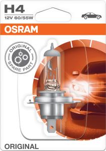Polttimo Osram Original H4 1 kpl