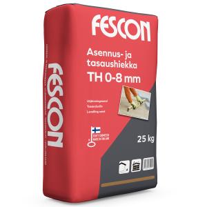 Asennus- ja tasaushiekka Fescon TH 25 kg