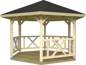Huvimaja Palmako Betty 9,9 m²