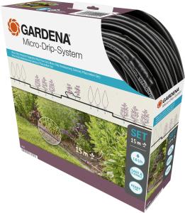Kastelusarja Gardena MicroDrip kasviriveille 15 m