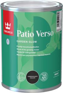 Puuöljy Tikkurila Patio Verso Hiilenmusta
