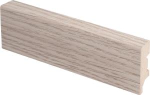 Jalkalista Maler R2 16 x 42 x 2750 mm MDF Valkolakattu Tammi