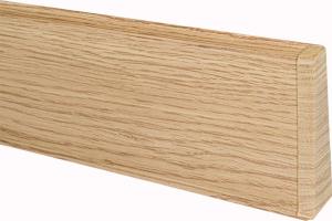 Jalkalistan päätykappale Maler PVC Tammi Oikea 22 x 75 mm