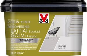 Lattia-/porrasmaali V33 Feather