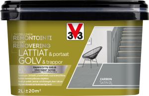 Lattia-/porrasmaali V33 Carbon