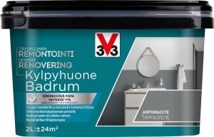 Kaakelimaali Seinille V33 Antrasiitti