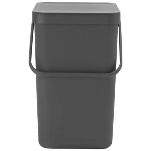 Roska-astia Brabantia Sort&Go 25 L Harmaa