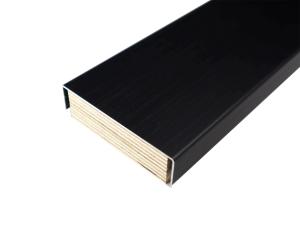 Alumiinikynnys Dione Carbon Black 25 x 87 x 890 mm