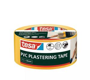 Rakennusteippi PVC Rihlattu Tesa 33 m x 50 mm