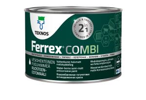 Ruosteenestomaali Teknos Ferrex Combi Harmaa