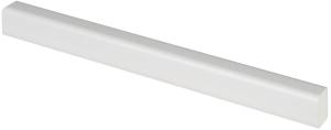 Lasilista Maler PVC valkoinen 8 x 13 x 2100 cm