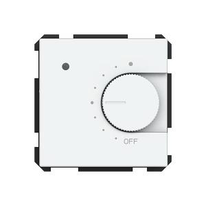 Yhdistelmätermostaatti ABB bluetooth mattavalkoinen 70 x 70 mm