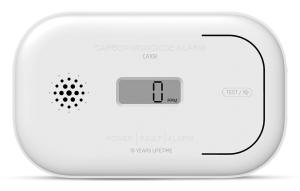 Häkävaroitin LCD-näytöllä Housegard CA108