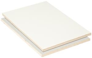 Pinnoitettu kuusivaneri Metsä Wood Spruce Flex valkoinen/harmaa 9 x 1200 x 2400 mm