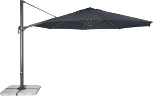 Aurinkovarjo Doppler Ravenna 400 cm antrasiitti