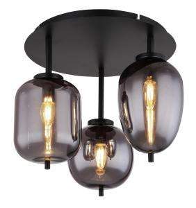 Kattovalaisin Globo Blacky 3-os Ø 46 cm Musta
