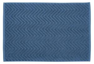 Kylpyhuonematto Diaqua Chevron 50 x 70 cm, useita värivaihtoehtoja Sininen