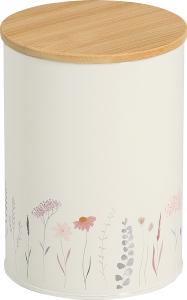 Säilytyspurkki Zeller Pyöreä Flowers 1,4 l