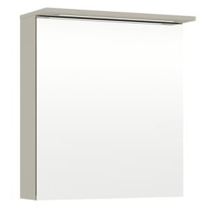 Peilikaappi Temal Highlight 60 cm, 1 ovi vasemmalla Greige Pistorasia vasemmalla