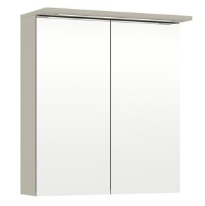 Peilikaappi Temal Highlight 60 cm, 2 ovea Greige Pistorasia oikealla