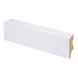 Jalkalista Maler Aava R2 MDF mel puhdas valkoinen 16 x 42 x 2750 mm